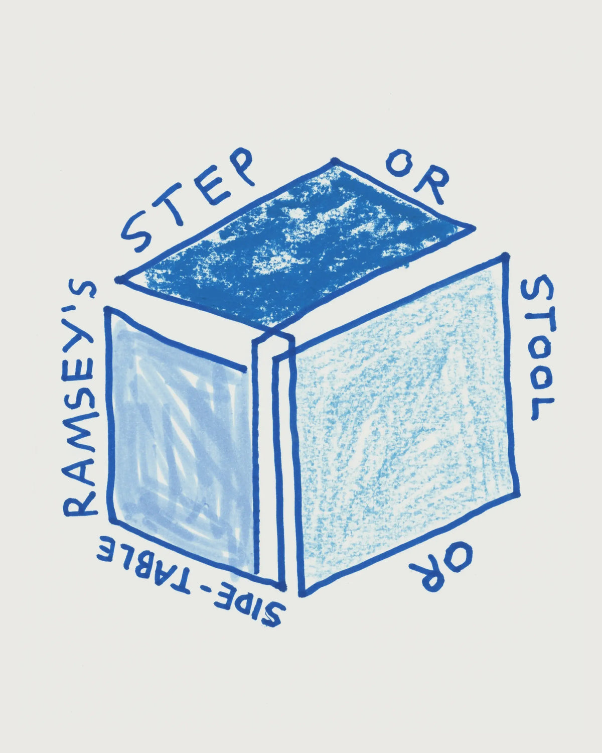 Ramsey’s Step or Stool or Side Table